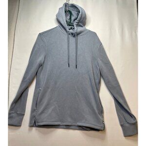 Jockey Sport hoodie sweater mens teens small long sleeve gray blue